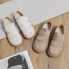 勃肯鞋女2025年春夏季新款软底魔术贴鞋单鞋复古日系休闲经典女鞋