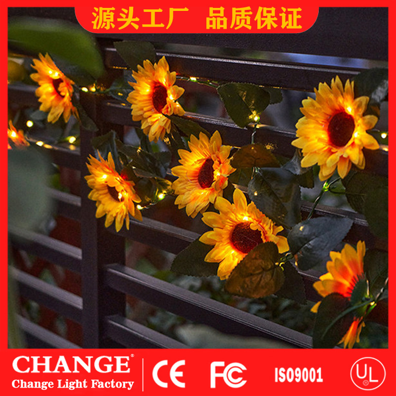Travel LED lights solar-powered for gazebo