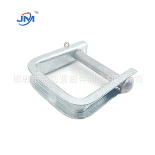 Power Fittings Accessories, Hot-Dip Galvanized D-Shaped Iron, Factory Direct Sales, Support Processing and Customization