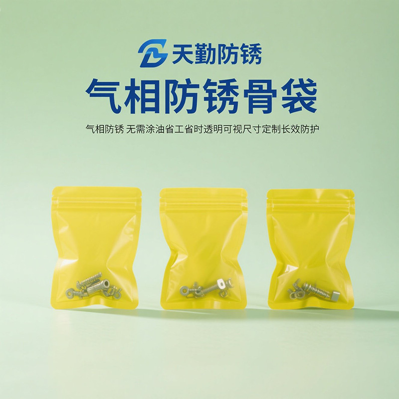 气相防锈膜自封口防锈袋大号海运防锈四方袋工业用防锈袋