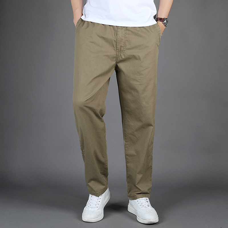 Men's casual trousers all-season for leisure