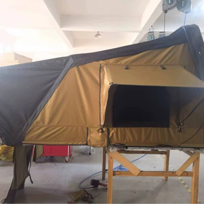 Car Roof Tent Bed, Fully Automatic, for Self-Driving Tours, Hard-Top, Outdoor Skylight, In-Car Folding Tent, for Self-Driving Trips
