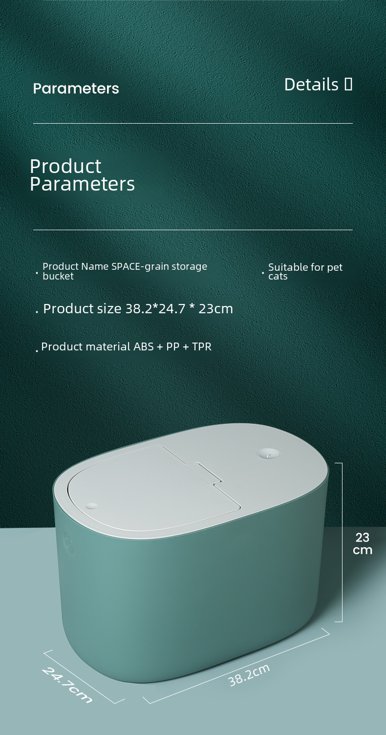 Pet Food Storage Barrel 10