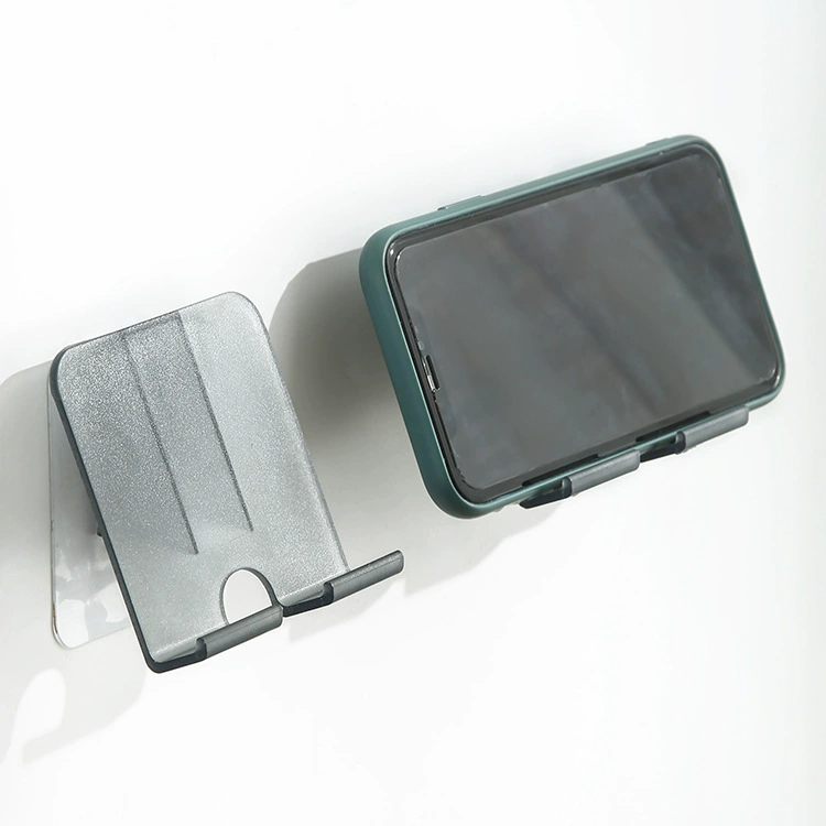 Universal phone holder, power supply for bed charging, plug, removable storage system
