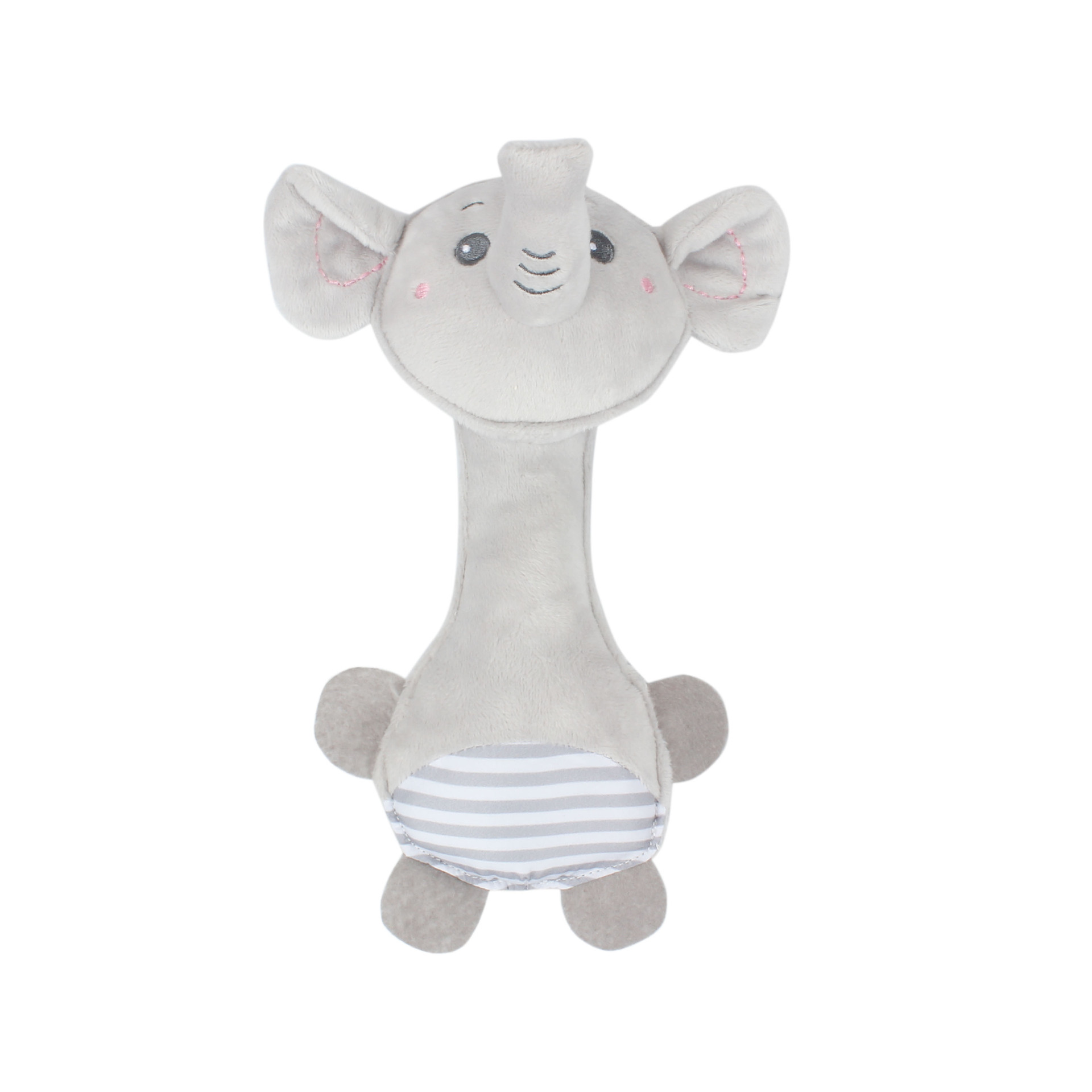 Bebé sonajero incorporado BB mano agarre Super lindo peluche juguete mano títeres fabricantes para un cabello