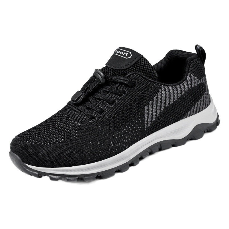 Zapatos para caminar para hombre, zapatos de viaje estilo primavera, zapatos deportivos cómodos de suela blanda para personas de mediana edad y mayores, zapatos de regalo estilo pareja, dropshipping.