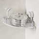 Suction Cup Toilet Corner Rack Wall-mounted Non-perforated Toilet Tripod Household Bathroom Storage Rack