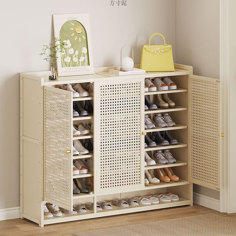 Doorway Simple Household Shoe Cabinet Multi-layer Space-saving Shoe Rack Integrated Door Entrance Porch Storage Economical Corridor Indoor