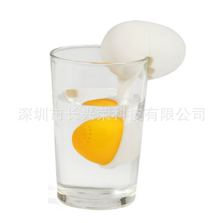 创意硅胶鸡蛋泡茶器 硅胶鸡蛋滤茶器 茶包茶漏泡茶工具