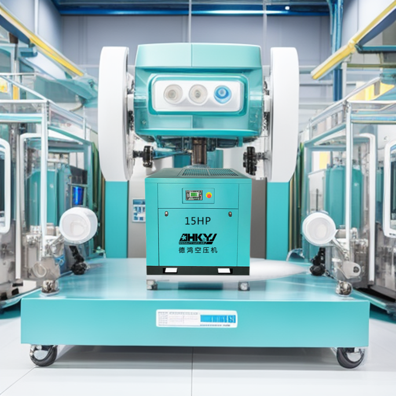 空压机15匹/11KW螺杆式压缩机小型工业空压机 现货批发变频