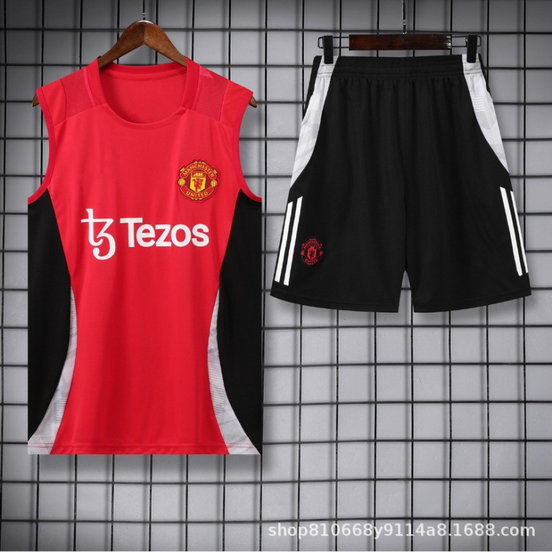 足球服俱乐部训练服背心套装2425巴西皇马巴黎阿森纳切尔西球衣|undefined