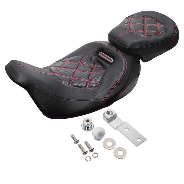 Applicable to Harley CVO Street Highway Gliding Road Wang Shuangdeng Gliding Modified Front and Rear Cushion Seat 09-21