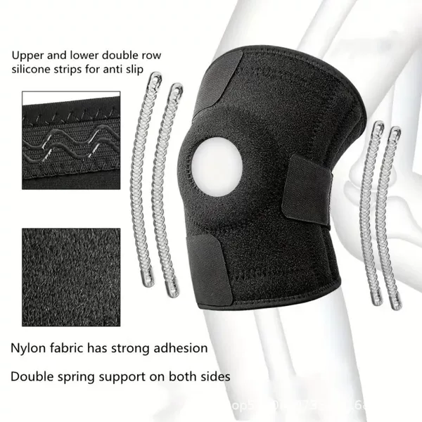 Sports Knee Pads, Straps, Mountaineering Basketball Knee Pads, Meniscus Knee Pads for Men and Women, Outdoor Cycling Knee Pads, Knee Pads