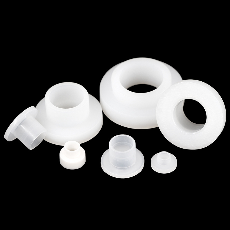 Nylon electric crystal washer pad ring T-type insulating particle plastic insulating sheet TW step protection shaft sleeve insulating particle sheet