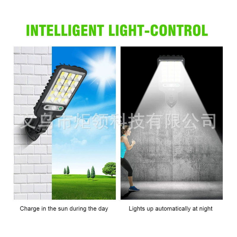 (Cross-border trading), LED travel physiological street lamp solar-powered, induction light strip for gazebo, sconce, garden lights, remote control
