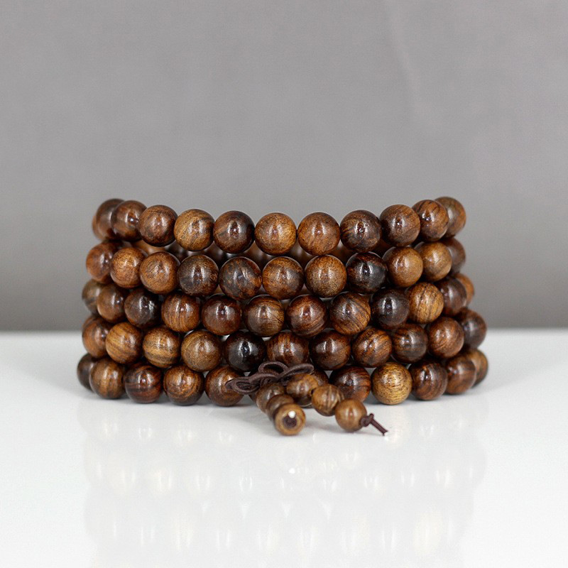 厂家批发 黑花梨108颗手链念珠手串车挂装饰