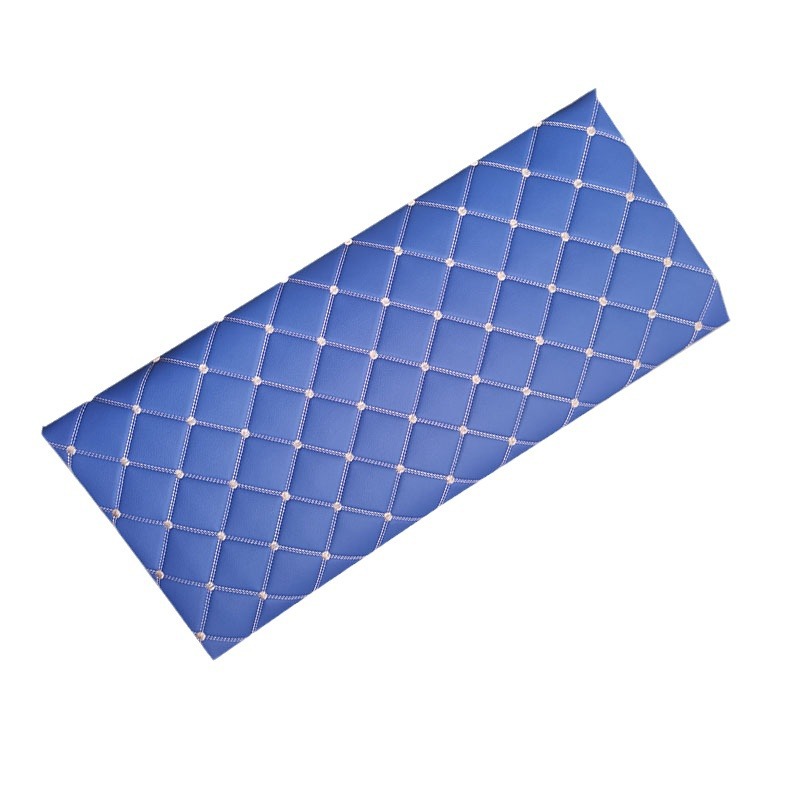 Lingge bordado cuero en relieve estampado cuero cuero artificial cubierta del volante PU tela de cuero equipaje muebles cuero image 6