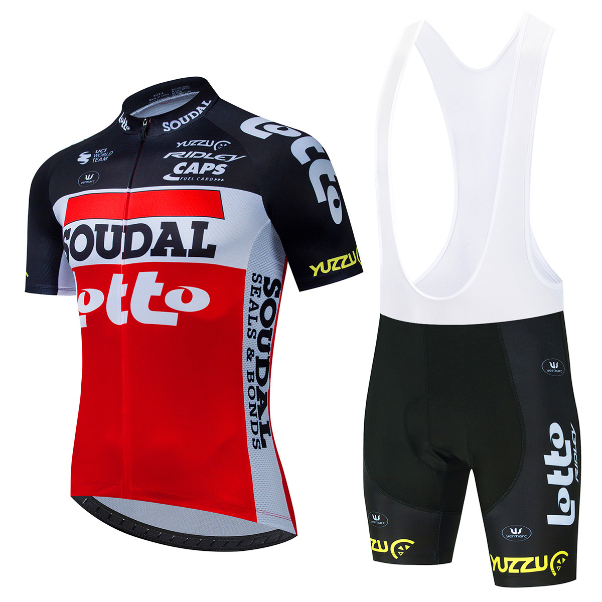 2021 nueva versión del equipo ropa de ciclismo manga corta traje los hombres y las mujeres bicicleta montaña ropa al por mayor disponible