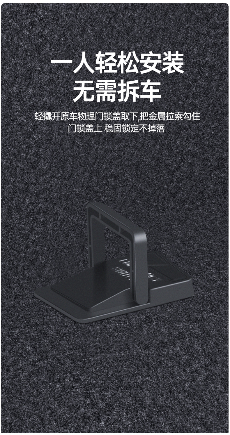 Suitable for the New Version of Model 3 Tesla Car Rear Door Physical Lock Rear Emergency Unlocking Handle Switch Wholesale