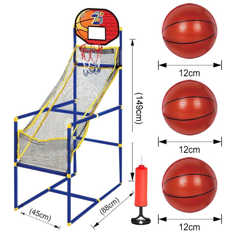 1.49m large shooting machine [red] + 3 balls