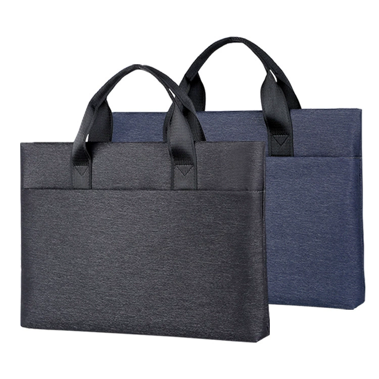 Capacious business laptop, shoulder bag for leisure for documents, business version, oxford cloth
