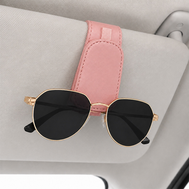 Cross-border car glasses clip car sun visor sunglasses storage car multi-function card clip sunglasses eye frame