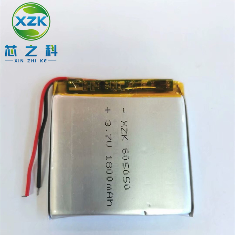 工厂直供605050聚合物锂电池1500MAH 3.7V智能闹钟蓝牙音箱LED灯