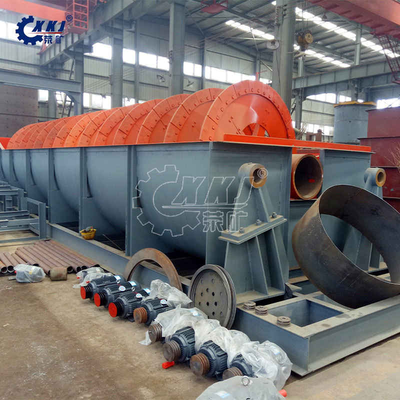 供应洗沙设备 洗沙机 螺旋洗砂机厂家 双螺旋式洗砂机