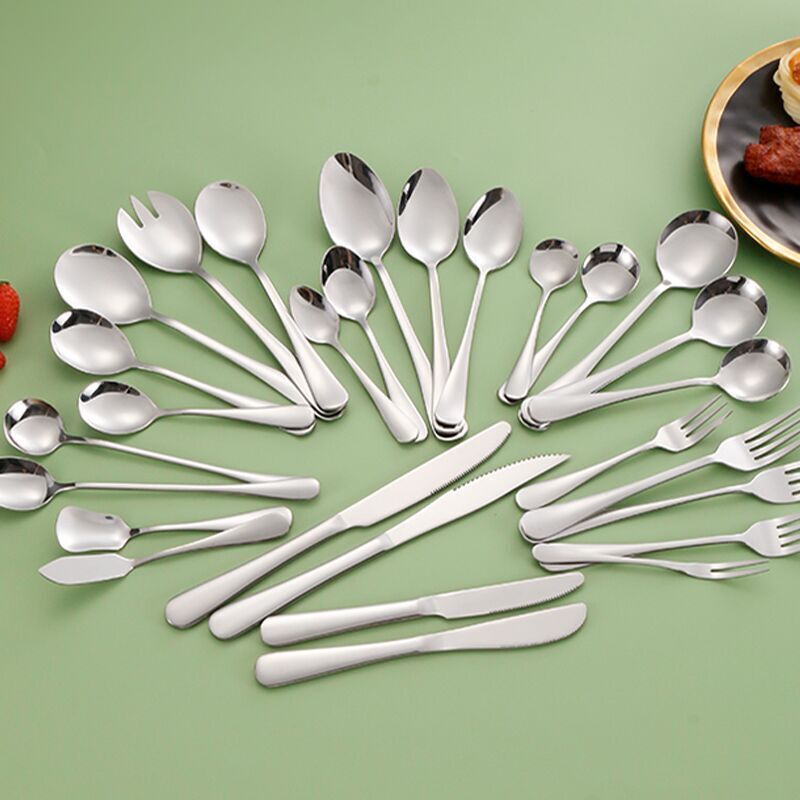 1010 Stainless Steel Tableware Hotel Steak Knife and Fork Western Dessert Coffee Spoon Eating Spoon Wholesale Fork Spoon Table Spoon 1010 Stainless Steel Tableware Hotel Steak Knife and Fork Western Dessert Coffee Spoon Eating Spoon Wholesale Fork Spoon Table Spoon
