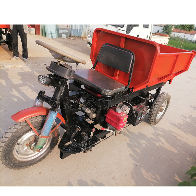 小型柴油三轮车 12马力柴油工程三轮车 小型工程三轮车柴油小三轮