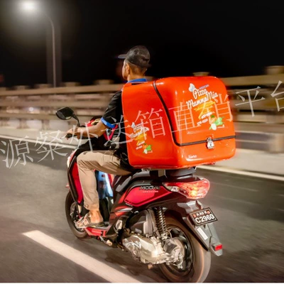 Motosiklet arxa qutusu, qida izolyasiya qutusu, skuter çatdırılma qutusu