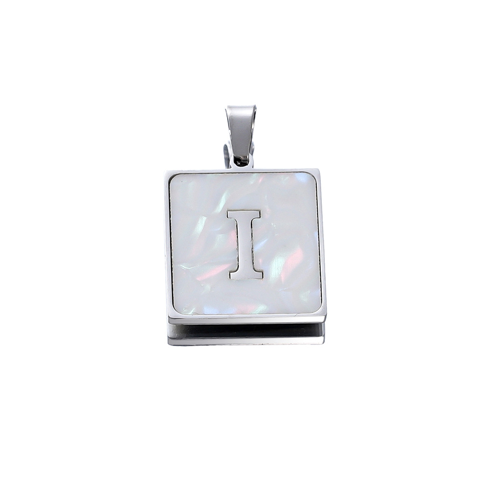 4g Weight Pendant Jewelry Making Type DIY Jewelry Accessories Classification 304 Stainless Steel Material Letter Pattern Plating Design Casual, Sports Style 304 Stainless Steel Letter Pendant 11