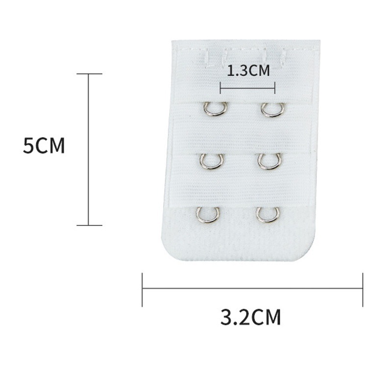 [Full postage] three rows of two buckles/Bra extension buckle/BRA buckle/underwear extension buckle/adjustment buckle