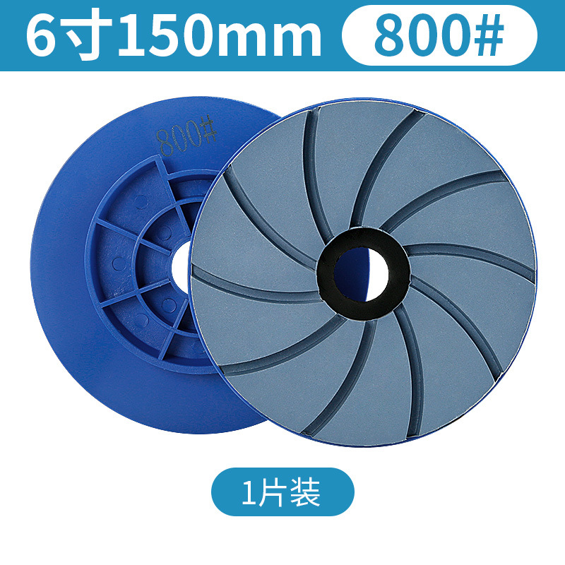 Hoja de pulido de diamante mármol piedra británica granito cerámica renovación Caracol hebilla biselado engrosado hoja de molienda