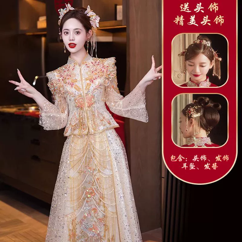 Spring suhe traditional wedding dress, for teenagers