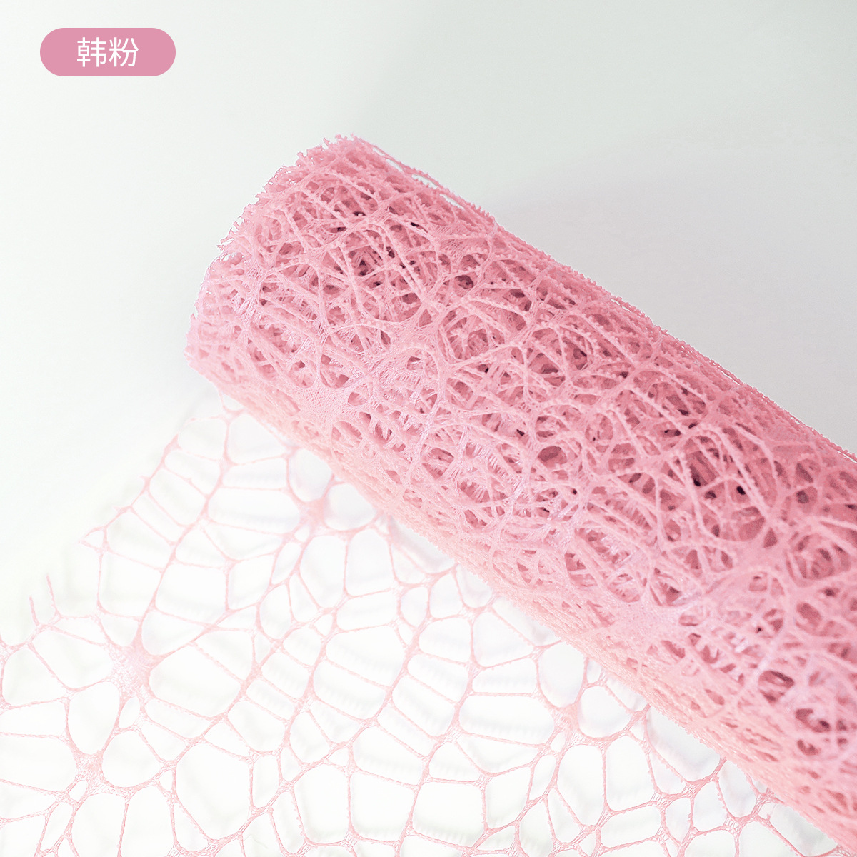 Flower Party Factory Venta al por mayor Nuevo estilo transfronterizo Red jacquard Embalaje de flores Red de hilo Decoración de ramo Red de hilo Material de embalaje de floristería