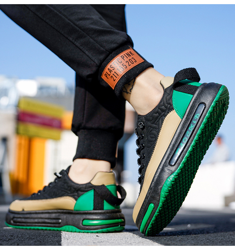 Scarpe casual da uomo Scarpe sportive Sneakers Tessuto sintetico Calzature leggere e versatili_voghion.com