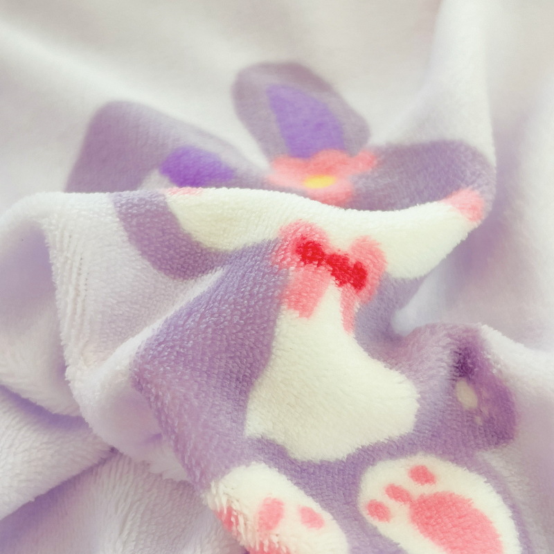 Otoño e invierno nuevo traje de cuatro piezas de terciopelo de leche impreso de doble cara de terciopelo de coral más edredón de terciopelo sábana de dormitorio de tres piezas