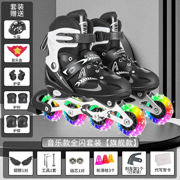 Black set, helmet, protective gear