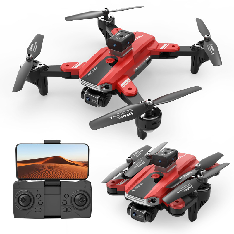 360 ° evitación de obstáculos inteligente GPS posicionamiento de flujo óptico plegable UAV HD fotografía aérea de cuatro ejes aviones de control remoto