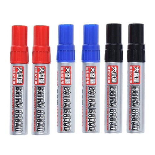 Zhipai 808 large-capacity extra-thick pen oil-based logistics box pen can be refilled with ink and cannot be wiped off limited edition marker pen