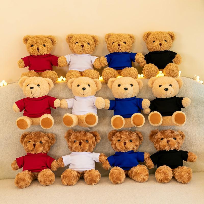 Sweatshirt, plush rag doll, children's toy, new collection, with little bears, logo printing service