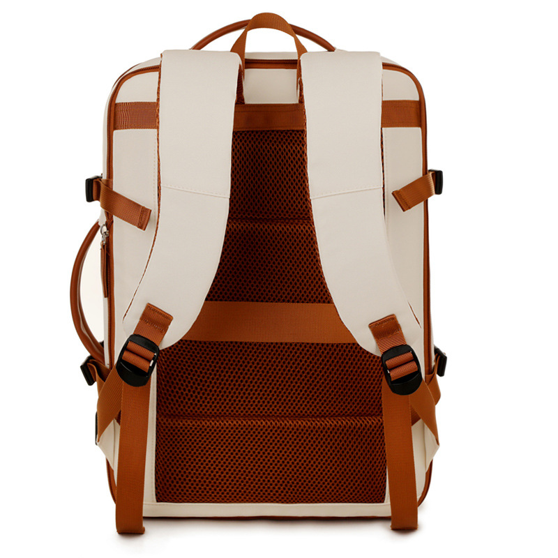 Mochila USB de gran capacidad transfronteriza multifunción de viaje de corta distancia mochila de computadora impermeable de nailon mochila escolar para estudiantes universitarios