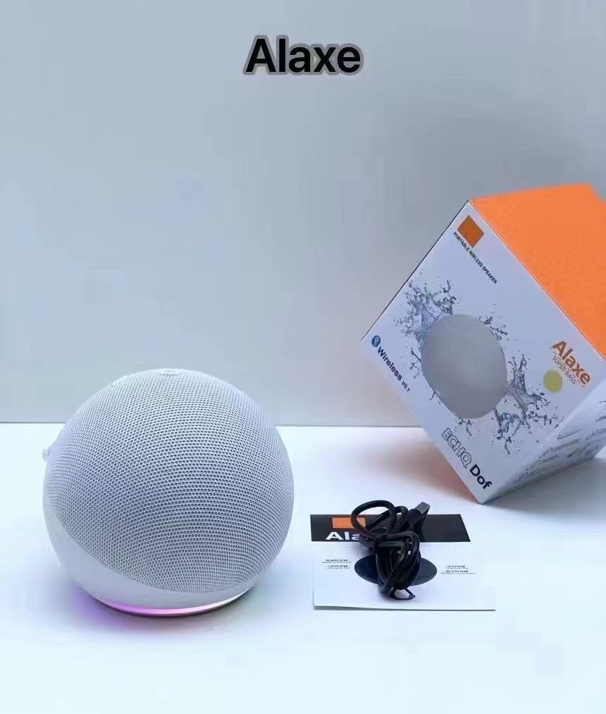 Altavoces Bluetooth transfronterizos Alaxe tarjeta inalámbrica de tela pequeña altavoz subwoofer pesado de escritorio mini altavoz Bluetooth