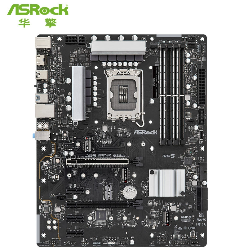 Совместима с Intel Z690 Phantom Gaming 4/D5 Phantom E — игровая материнская плата DDR5