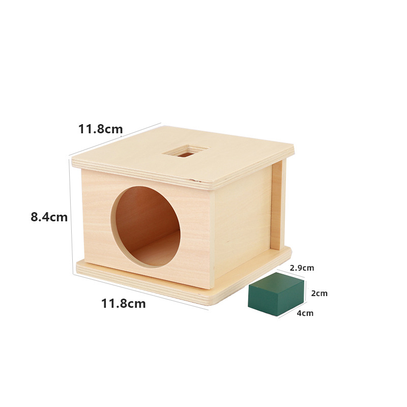 Caja y bloque rectangular