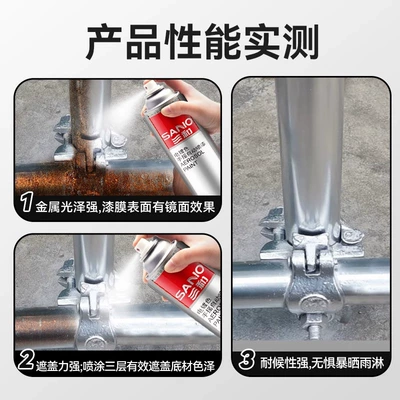 Silver Metal Spray Paint Color Change, Avtomobil boyası