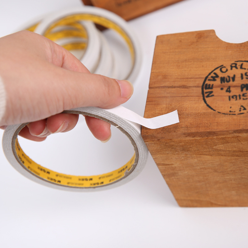 (2개) CHENGUANG 양면 접착 AJD97394 면 종이 테이프 양면 접착 어린이 수제 양면 접착 테이프 사무용품 테이프