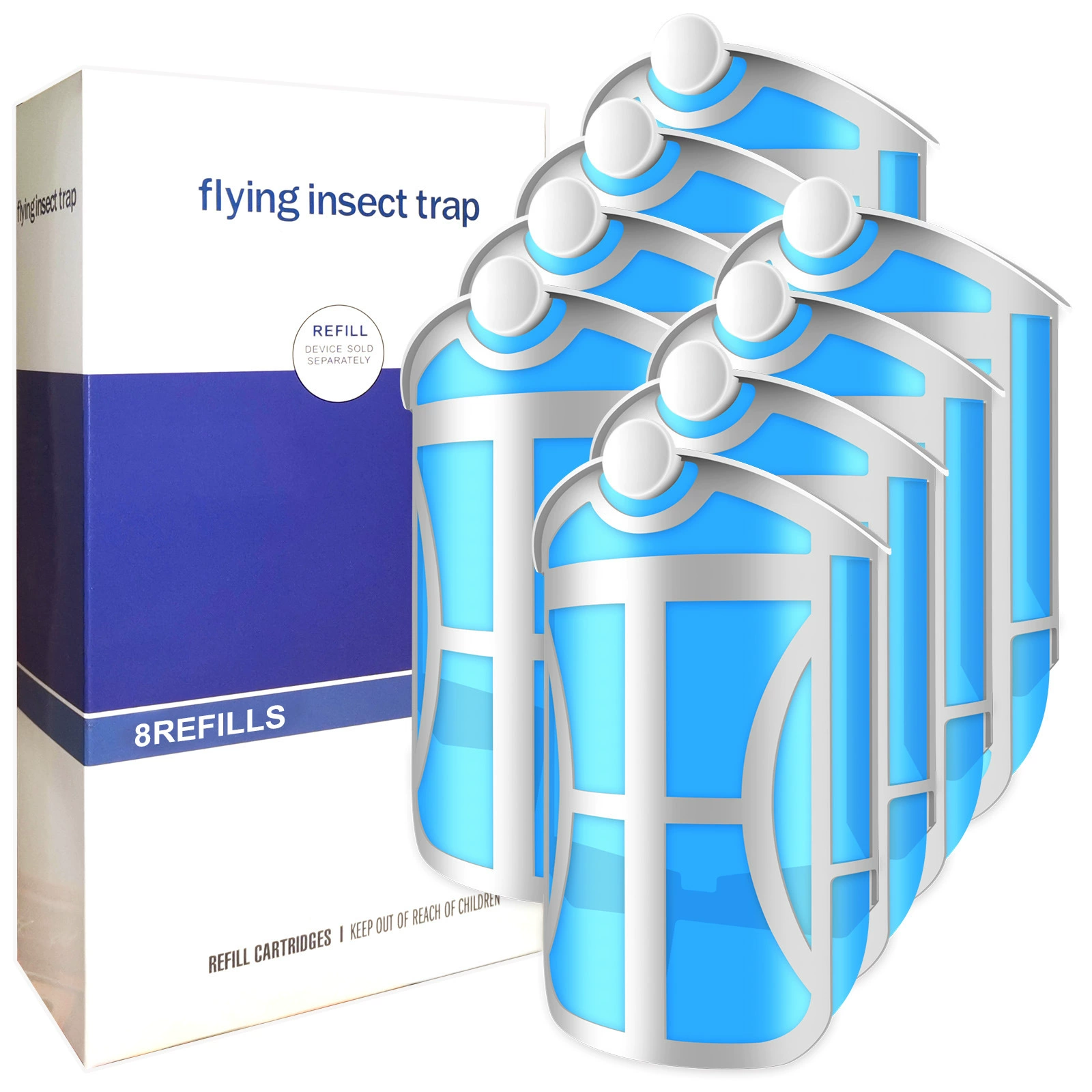 Refill cartridge is suitable for ZEVO M364 Max compatible refill trap same replacement kit mosquito killer lamp repellent