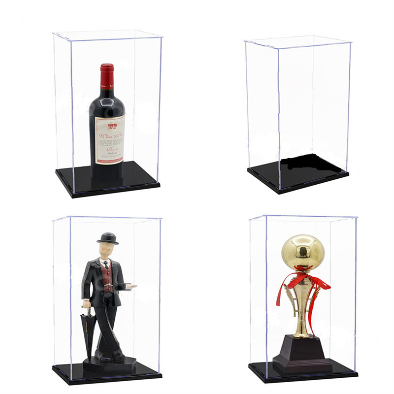 亚克力黏土乐高积木拼装高透明手办模型收纳柜展示盒玩具防尘罩